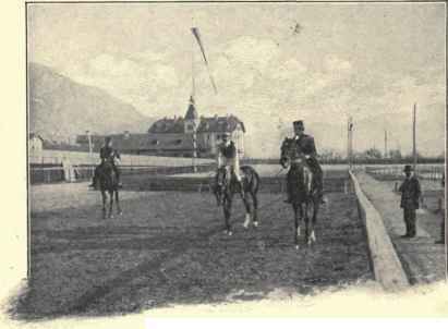 In The Sport Platz, Meran.