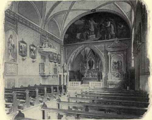 Interior Of The Church.