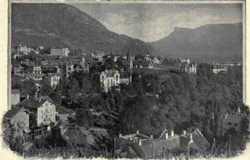 Obermais, Looking Toward Italy.