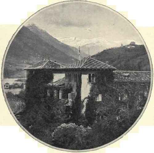 Schloss Rothenstein, The Passeier Thal, And The Jaufen.