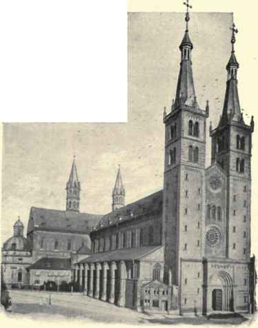 The Cathedral At WÜRzburg.