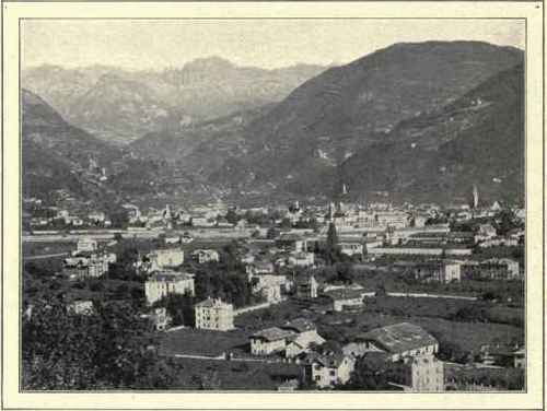 The City Of Botzen, South Tyrol.