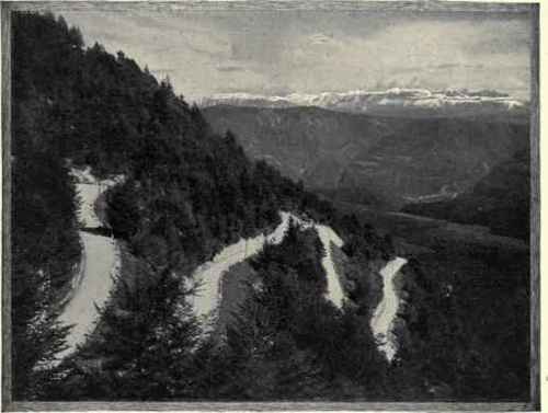 The Mendel Road And The Dolomites.