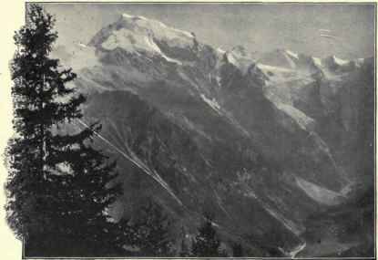 The Trafoi Valley And The Ortler.
