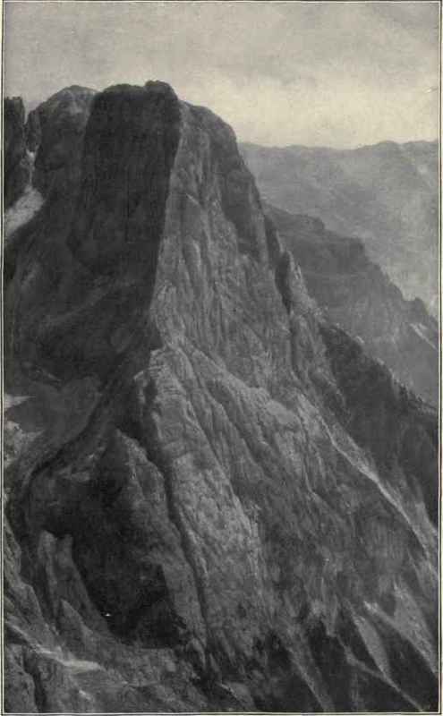 A Famous Dolomite Peak, Sasso Maggiore   9,240 Feet.