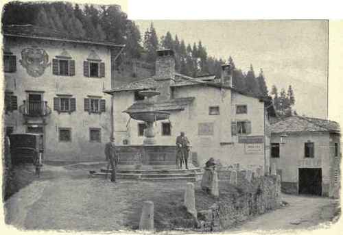 titian's reputed birthplace at pieve.