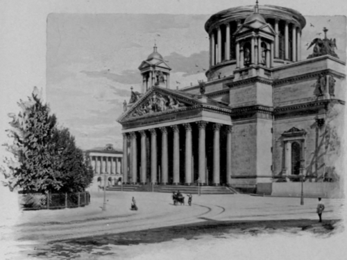 Entrance To St. Isaac's Cathedral