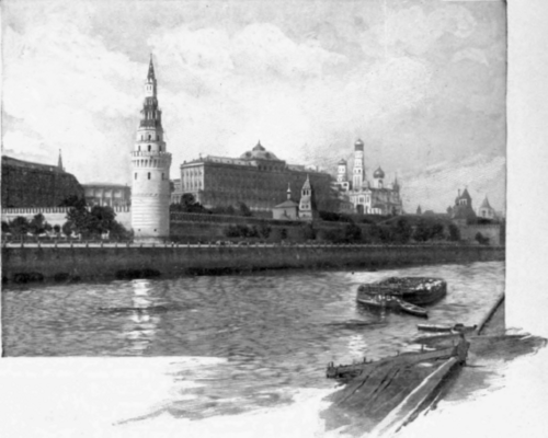 The Kremlin From Across The River