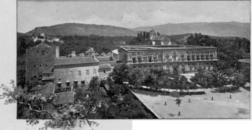 Palace Of Charles V And The Alhambra.