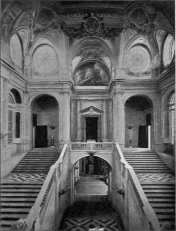 Staircase In The Royal Palace, Madrid.