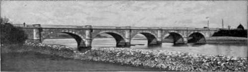 The Bridge Between France And Spain.