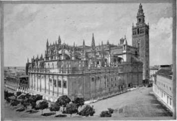 The Cathedral At Seville.
