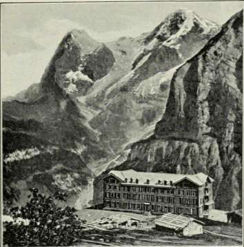 A Hotel At Murren.