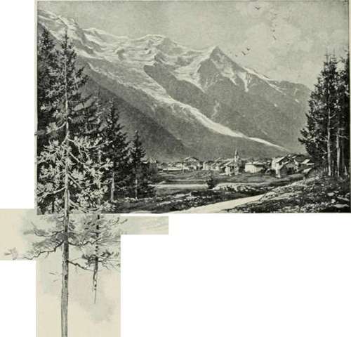 Chamonix And Mount Blanc.