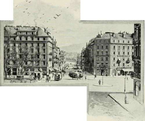 Geneva   Rue De Mont Blanc.