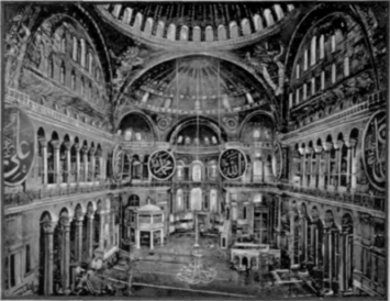 Interior Of Santa Sophia
