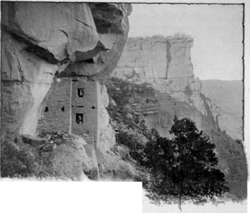 A Two Story Cliff Palace