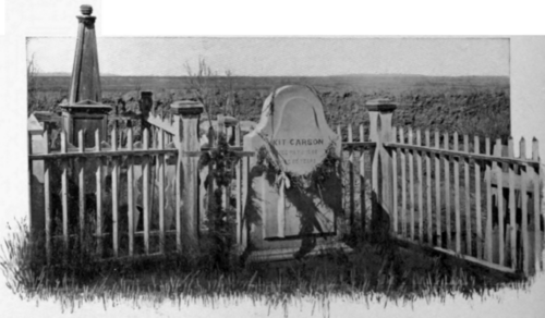 Grave Of Kit Carson, Taos, N. M