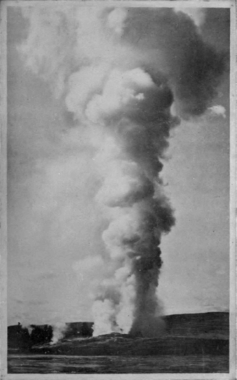 Old Faithful In Action